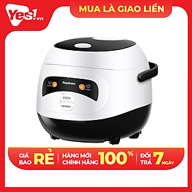 Mua Nồi cơm điện Nagakawa 1 lít NAG0134 Đen Trắng - Hàng Chính Hãng - Chỉ Giao Hồ Chí Minh