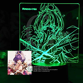 Mua Đèn Ngủ Honkai Impact 3 Raiden Mei Type 02 GHKI0901