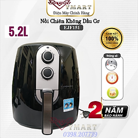 Nồi Chiên Không Dầu Lock&Lock EJF151 (5.2L) - Hàng Chính Hãng