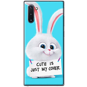 Ốp lưng dành cho Samsung Galaxy Note 10 mẫu Thỏ cute