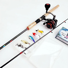 Bộ cần câu lure Thunder máy đứng Deukio FS2000