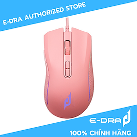Chuột chơi game e-dra em624 led rgb - hàng chính hãng