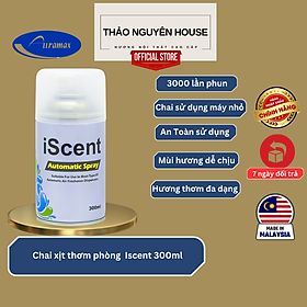 Nước hoa xịt thơm phòng Iscent 300ml