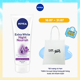 Serum Dưỡng Thể Trắng Da Ban Đêm Nivea 200ml - 89122