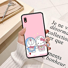 Ốp lưng điện thoại Samsung Galaxy A10 viền silicon dẻo TPU  hình Doremon Dễ Thương - Hàng chính hãng