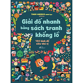 Sách - Giải đố tranh bằng sách tranh khổng lồ (tặng kèm bookmark thiết kế)