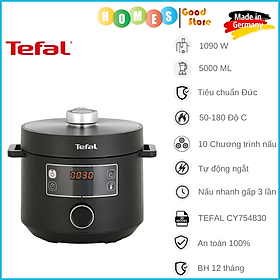 Mua Nồi Điện Đa Năng TEFAL CY754830 Turbo Cuisine  Nhập Khẩu Đức  Dung Tích 5L Gồm 10 Chức Năng: Áp Suất  Nấu Chậm  Nấu Cơm  Xào  Hấp  Nướng Bánh  Sữa Chua  Công Suất 1090W - Hàng Nhập Khẩu