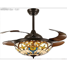 Mua Quạt Trần Phong Cách Đương Đại Động Cơ Công Xuất 90W Tiết Kiệm Điện  Có Đèn LED  Có Điều Từ Xa