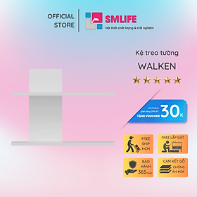 Mua Giá sách treo tường đẹp SMLIFE Walken