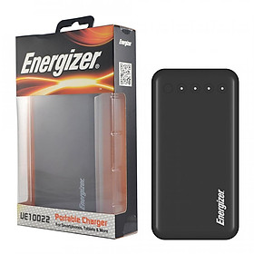 Pin Sạc Dự Phòng Energizer Chiến Binh 10.000mAh UE10022 - Hàng Chính Hãng