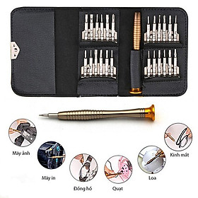 Bộ tua vít đa năng dùng sửa chữa điện thoại, đồng hồ đeo tay máy tính laptop, đồ điện tử , Mắt Kính Cửa Đồ Chơi Vật Dụng Gia Đình Quạt