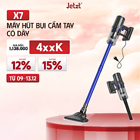 Máy hút bụi cầm tay có dây thế hệ mới JETZT X7 hàng chính hãng