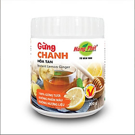 Gừng Chanh Hòa Tan - Instant Lemon Ginger
