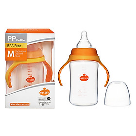 BÌNH SỮA PP CỔ RỘNG WESSER