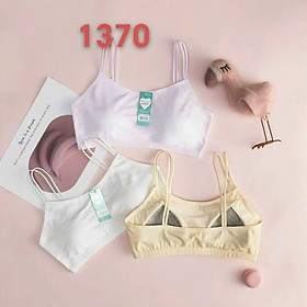 Áo lót nữ, áo lót học sinh 2 dây cotton mút liền 1370