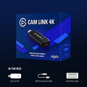 Thiết bị chuyển đổi hình ảnh Elgato CamLink 4K - Hàng chính hãng