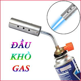 Đầu Khò Gas Canon Double Gắn Bình Gas Mini Có Núm Chỉnh Nhiệt Độ