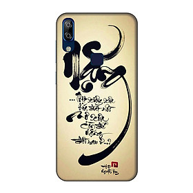 Ốp lưng điện thoại VSMART ACTIVE 1 PLUS viền silicon dẻo TPU  hình Thư Pháp - Hàng chính hãng