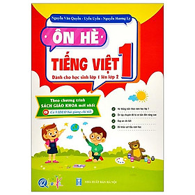 Ôn Hè Tiếng Việt 1 - Dành Cho Học Sinh Lớp 1 Lên Lớp 2 (2023)