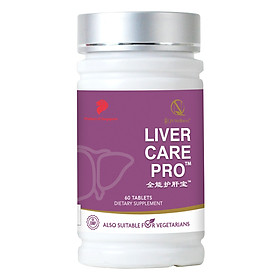 Viên Uống Bổ Sung Liver-Care Pro QN Wellness Chuyên Hỗ Trợ Phục Hồi & Bảo Vệ Gan, Điều Chỉnh Mức Độ Canxi Tế Bào, Cung Cấp Máu Cho Tim Mạch - Hộp 60 Viên