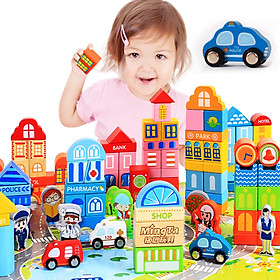 Đồ Chơi Mô Hình Cho Trẻ Em Bằng Gỗ MING TA