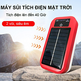 Máy Sủi Oxy Tích Điện 2 Vòi BY A3 Năng Lượng Mặt Trời Siêu Êm, Cao Cấp: câu cá, nuôi cá, bán hải sản