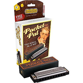 Kèn harmonica diatonic 10 lỗ Hohner Pocket Pal-Hàng nhập Đức