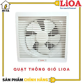 Quạt Hút Thông Gió - Quạt Thông Gió Gắn Tường LiOA -  Hàng chính hãng