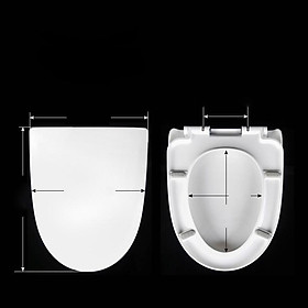 Mua 270PP NẮP BỒN CẦU ĐÓNG ÊM NHỰA PP PHÙ HỢP VỚI MỌI LOẠI BỒN CẦU CHỮ U  ĐỘ BỀN CAO 1