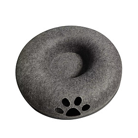 Cat Tunnel Bed for Indoor Cats Nest Round Cat Donut Tunnel for Pet Cat House