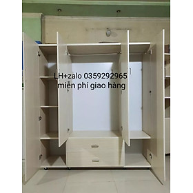 Tủ nhựa đài Loan 4 cánh