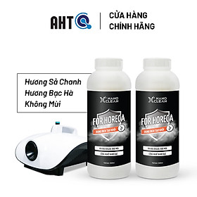 [COMBO] Dung Dịch Nano Bạc Tạo Khói, Phun Khói Nano Xclean For Horeca (1L)-Diệt Khuẩn, Nấm, Khử Mùi không gian nhà hàng, karaoke, -Nano Bạc AHT Corp (AHTC)