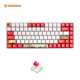 Mua Bàn phím cơ không dây Newmen GM840 Dual Mode 84 Phím - Hàng chính hãng