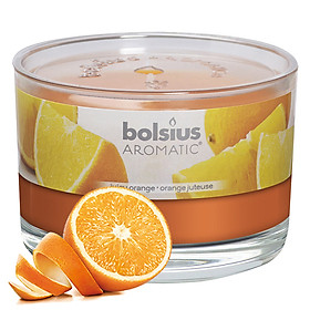 Mua Ly nến thơm tinh dầu Bolsius Juicy Orange 155g QT024881 - hương cam ngọt