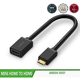 Cáp Chuyển Mini Hdmi Ra Hdmi Ugreen 20137 - Hàng chính hãng