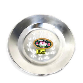 Đĩa inox AB thanh tuyền(từ 16cm đến 24cm) hàng đẹp