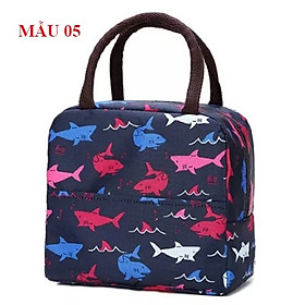 Túi Đựng Hộp Cơm Giữ Nhiệt Với Nhiều Họa Tiết