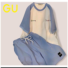 SET ĐỒ NỮ IN CHỮ HÀN SIÊU XINH CHẤT VẢI MỀM THOÁNG MÁT MẶC CỰC THOẢI MÁI