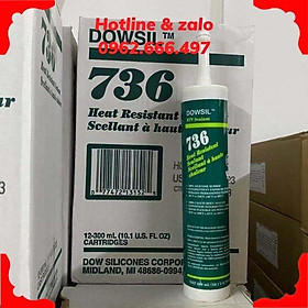 Mua Keo dán nhiệt độ cao DOWSIL736   DowCorning 736