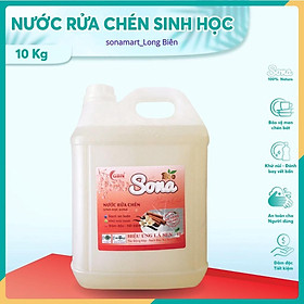 Nước rửa chén/ bát sinh học SONA10kg tinh dầu quế