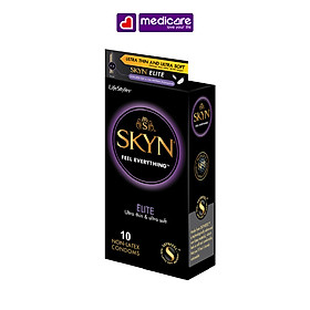 Bao cao su LIFESTYLES skyn hộp 10 cái