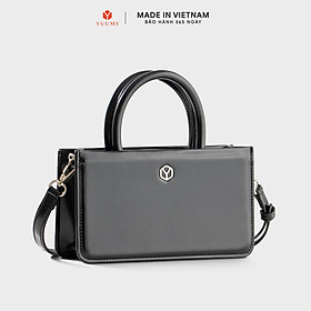 Túi Yuumy ( Thời trang nữ phối quai xách size 21 - Túi đeo chéo da Smooth YN288 )