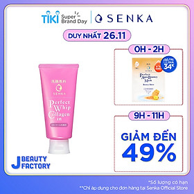 Sữa Rửa Mặt Ẩm Mịn Và Săn Chắc Da Senka Perfect Whip Collagen In 14839 (120g)