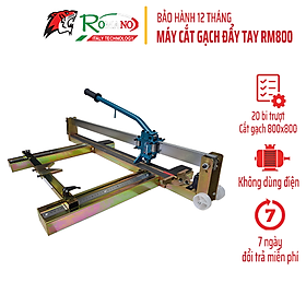 Máy cắt gạch bàn ROMANO RM800, không dùng điện, 20 bi, khung sắt