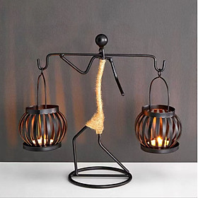 Giá đỡ nến, đèn trang trí, tượng trang trí decor bàn ăn, đàn piano, nhà bếp, phòng khách - Hàng chính hãng