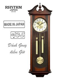 Đồng hồ Rhythm 4MJ742RH06 – KT 29.8 x 99.7 x 14.4cm . Dùng PIN. Made In Japan- Gong.