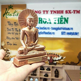 Mua Tượng phật ngọc hòa bình 15cm- Xúc địa ấn
