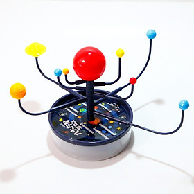 Kids Study Planet Model Toy DIY Popular 3D 9 Planets Science Solar System Model Children Assembling Toy Educational Toys Model
