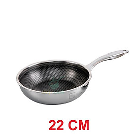 Mua Chảo sâu lòng Blackcube tổ ong cao cấp FIVESTAR Plush 3 lớp đáy liền inox 304 siêu bền   chống trầy xước