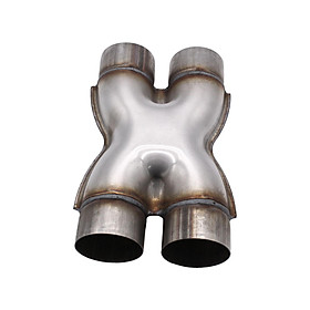 Stainless Steel Exhaust Tip Professional Assembly Universal Crossover